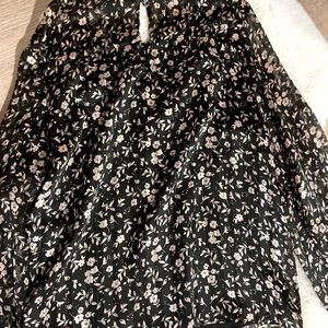 Black lucky brand top